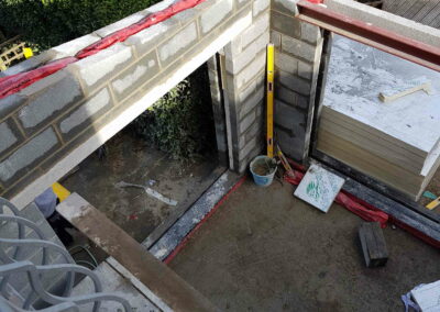 Building rear extension APW St Dogmaels Revovation