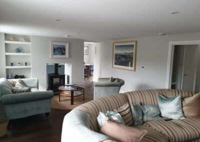 Living room Aberporth Cottage Renovation 2019 - APW Homes