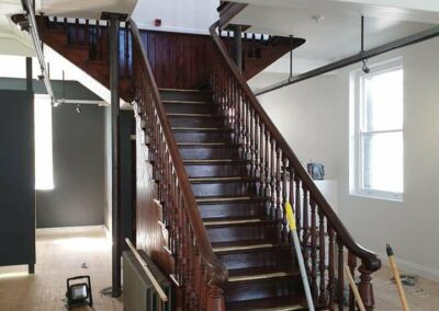 Stairway Canfas Gallery Cardigan - Renovation by APW
