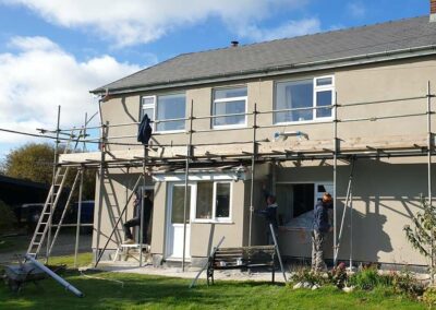 Krend Spray Render Farm House - APW Homes