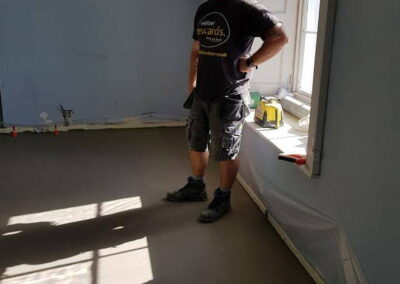 Liquid Screed Jobs Autumn 2018 - APW Homes