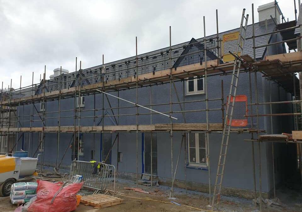 Roughcast Render Newport Pembs
