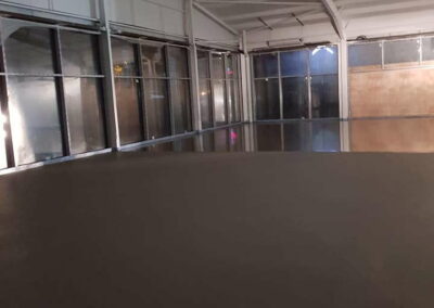 Swansea Car Showroom Liquid Screed - APW Homes