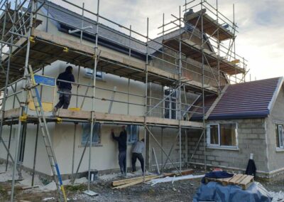 Weber Chalk Render Pembrokeshire - APW Homes