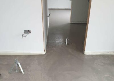Finished domestic Weber Floor Screed Penyparc - APW Homes