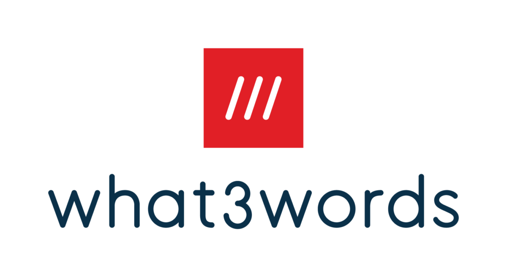 What 3 Words Logo Red